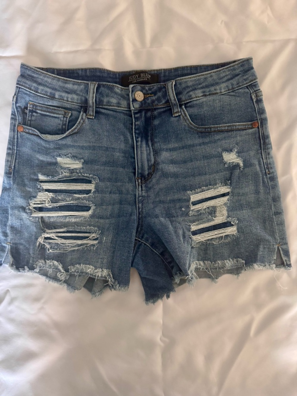 Judy Blue Cut Off Stretch Jean Shorts
